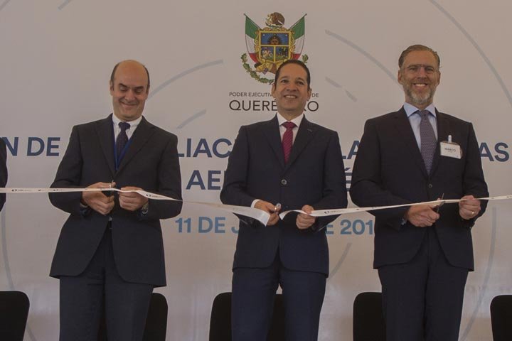 Inaugura Francisco Domínguez planta Externals de ITP Aero en Querétaro