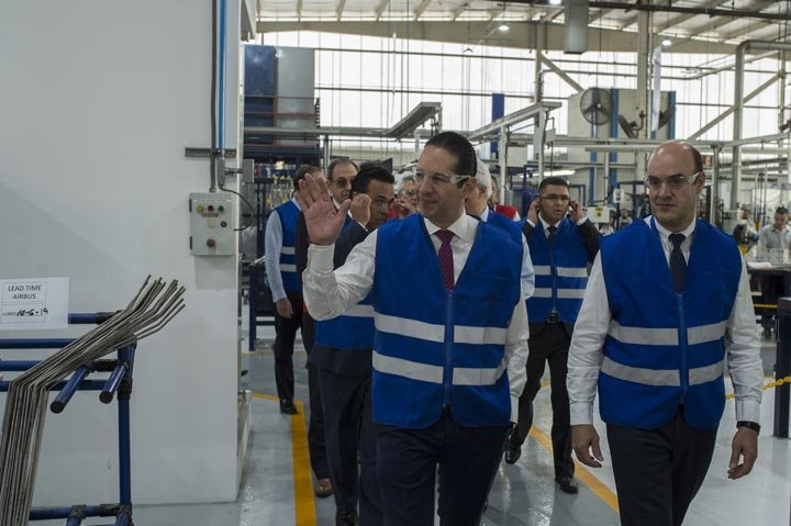 Inaugura Francisco Domínguez planta Externals de ITP Aero en Querétaro