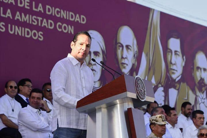 “Por encima de todo, estará el interés nacional”, @PanchDominguez en Acto de Unidad de Tijuana