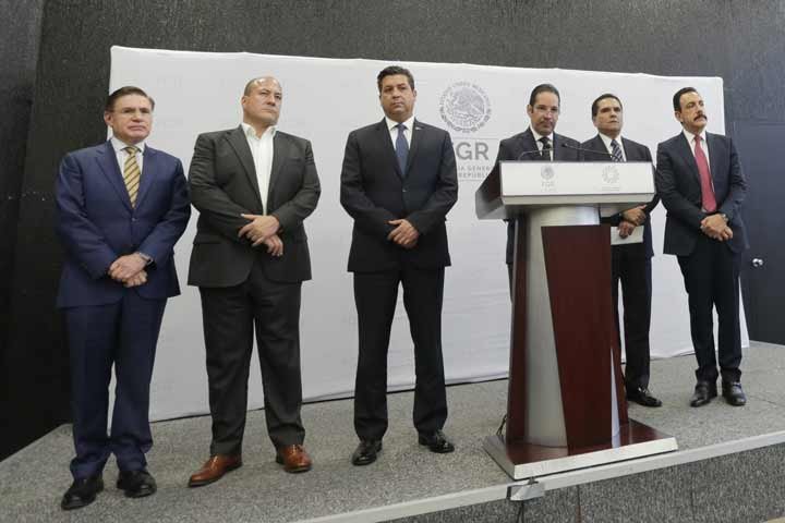 Conago se reúne con la FGR y encargados de la seguridad nacional; acuerdan agenda de trabajo